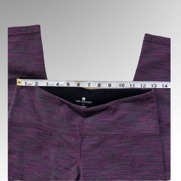 Tuff Athletics Lycra Leggings Purple, Sm - Picture 4 of 7